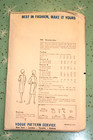 Vintage 1960s Vogue Sewing Pattern 5944 Fitted Dress With Collar  Sz 14 Uncut