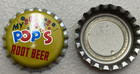 Soda Caps -my Pops - Rootbeer-  Lot Of 100