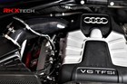 Rkx Silicone Air Intake Inlet Hose For Audi A6 A7 C7 V6 3 0t 12 - 18 Cold Filter