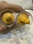 Vtg Pyrex Butterfly Gold Flowers Pattern Vinegar And Oil Glass Shaker Cruets Usa