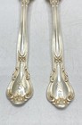 Gorham Chantilly Sterling Silver Forks 2 Piece Set Monogrammed 6 7 8 Inch