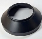 40 5mm Wide Angle Metal Lens Hood Sun Shade Screw-in Mount 40 5 Mm E40 5 Black