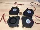 4 Pieces Dc 24v Brushless Cooling Exhaust Blower Fan 50mm 50x50x15mm 5015s  C48