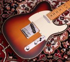 Fender American Ultra Telecaster 3 Tone Sunburst Usa 2022 Solid Electric Guitar