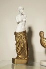 Gold Venus Goddess Of Love Greek Mythology Statue Shabby Chic Home Decor Pop Art