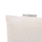 Badesofa Luxury Bath Pillow Ivory Pearl Size Large 29x21x6 5