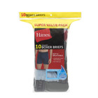 Hanes Mens Boxer Briefs Value Pack 10-pack Comfort Fit Underwear  Sizes S-xl