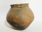 Vtg Native American Indian Clay Terra Cotta Pottery Vessel Bowl Vase
