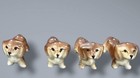 4 Vintage Hagen-renaker Miniature Dachshund Dogs Ceramic Figurines Usa 1 1 2 In