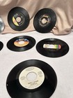 Lot Of 10 Random 45 Rpm Vintage 7    Vinyl Records Jukebox No Sleeves