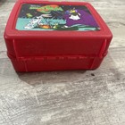 Vintage 1996 Warner Bros Space Jam Red Collectible Lunch Box No Thermos