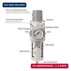 Air Compressor Water Separator Filter 1 2  Npt 150 Psi compressed Filter Regulat