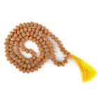 Lab Certified 7 Mukhi Rudraksha Rudraksh Mala Rosary 108 1 Bead Prayer Beads  3