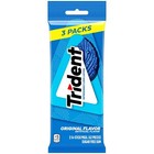 Original Flavor Sugar Free Gum  3 Packs Of 14 Pieces  42 Total Pieces 