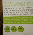 Baby Jogger Mini gt   Summit X3 Single Stroller Car Seat Adaptor Graco   City Go