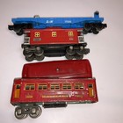 Vintage Lionel Train Car Lot Pullman 607 Caboose 2657 L n 17500 As Is