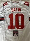Julian Sayin Signed Jersey Ohio State Autographed Jsa Auto 2025 National Champs