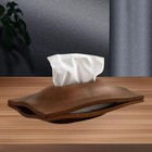 Wooden Tissue Box Cover Desktop Ornament For Living Room Table Dinner Room
