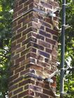 Chimney Double Ratchet Mounting Bracket For Antenna  Dish Mast  strap   Hardware