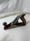 Vintage Stanley C556mp Hand Plane Maroon Smooth Bottom Wood Handles Made In Usa 