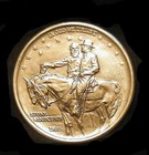 1925 - Au Authentic Stone Mountain 50c Silver Half Dollar Coin Weighs 12 5 Grams