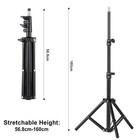 Adjustable Tripod Stand For Lcd Projector - Aluminum Folding Holder 22-63 Inch