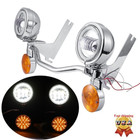 Passing Lights Bar Signal Kit For Harley Davidson Heritage Softail Classic Flstc