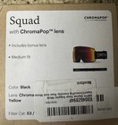 Smith Squad Snow Goggles Slate Frame  Everyday Red Mirror Lens Plus Another Lens