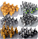          lotr Figures dwarfs  Elves  Humans And Uruk-hai - 11pcs         