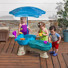 Step 2 Spill   Splash Seaway Water Table For Kids  Two-tier Outdoor Kids Water
