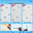 Handwriting Book Practice For Kids reusable Grooved Handwriting Books
