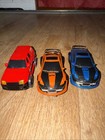 2 Scx Compact 1 43 Slot Car Scx Tuner Series Light Orange And Blue   1 Suv Red