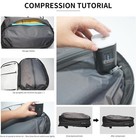 Airback Vacpack  60l Expandable Backpack Water Resistant Anti Theft - Usb Port