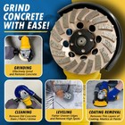 Concrete Or Masonry Diamond Grinding Cup Wheels  7 8 -5 8  Non Threaded Arbor