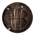 Love Token Pictorial Log Cabin Home Scene Wb 90  Silver Seated Liberty Half Dime