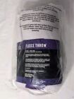 Kansas State Wildcats Super Plush Fleece Throw Blanket 50 x60  Ncaa Team Blanket