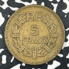 1946 France 5 Francs  12 Available  Km 888a 2  1 Coin Only 