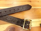 1980 s Hume Sz 36  Official Us National Park Service Usnps Leather Uniform Belt