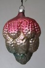Antique Vintage Berry Bumpy Drop Glass Christmas Ornament Germany
