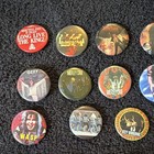 Vintage 1980s Heavy Metal Pinback Lot 30 Ozzy Motley Crue Judas Priest Wasp