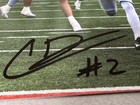 Caleb Downs Signed Auto Signed 8x10 Photo Ohio State Buckeyes Beckett Coa
