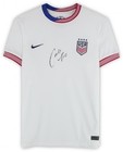 Framed Carli Lloyd Uswnt Autographed 2024 White Nike Jersey Front Signed
