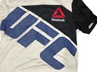 Ronda Rousey Shirt Men Xl White Reebok Ufc Hall Of Fame Female Fighter Atheisure
