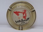 Vintage Thunderbird Hotel Las Vegas Nevada Smoked Glass Ashtray