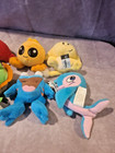 Lot Of 9 Neopets - 2004-2005 Mcdonald s 4  Plush Lupe Speckled Kacheek Jubjub 2