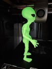 Area 51 Green Alien Action Figure   7    Glow In The Dark Version   Bi Material  