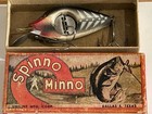Vintage Unline Mfg  Corp  Spinno Minnow In Box  Rare Combination 509 Code