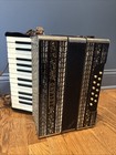 Leland Piano Accordion Germany Steel Reeds 12 Bass 25 Treble - Small Size