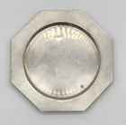 Vintage Tiffany   Co  Sterling Silver Octagonal Plate  1007