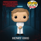 Funko Pop  Tv  Stranger Things - Henry  001  Vinyl Figure  1458  72136